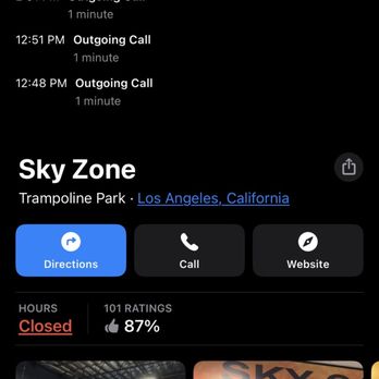 Sky Zone Trampoline Park - No one answers or returns calls when you leave voicemail - Trampoline Parks Near Me - Van Nuys, California Sky Zone Trampoline Park - No one answers or returns calls when you leave voicemail - Trampoline Parks Near Me - Van Nuys, California