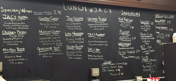 Menu photo 4 Jac's Cafe Winthrop, MA