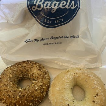 H&H Bagels - Whole Wheat Everything Bagel - Bagels Near Me - New York, New York