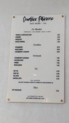 Menu photo 6 Crumbles Patisserie Glendale, CA