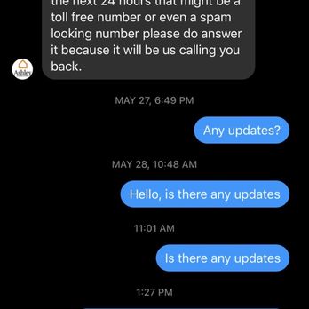 Ashley Store - My chat with them on messenger, them stating they will contact me within 24 hours - Furniture Stores Near Me - San Diego, California Ashley Store - My chat with them on messenger, them stating they will contact me within 24 hours - Furniture Stores Near Me - San Diego, California
