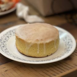 Semolina Cake with Lemon Glaze