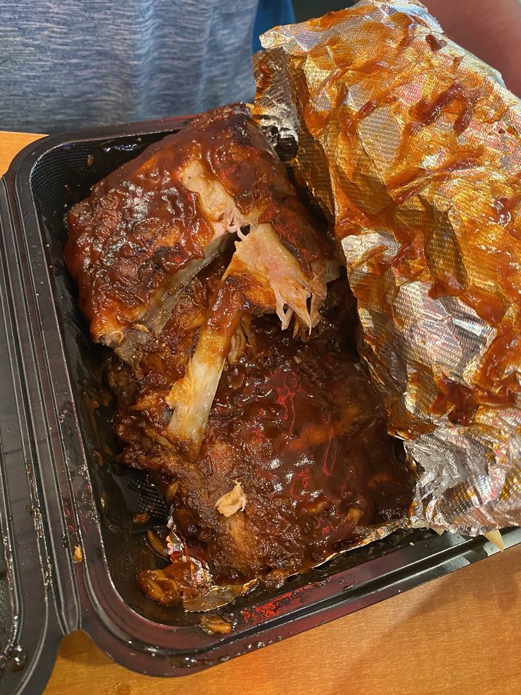 Food from Mickey's Gyros & Ribs