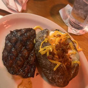 Texas Roadhouse - sirloin and loaded baked potato - Steakhouses Near Me - Miami, Florida Texas Roadhouse - sirloin and loaded baked potato - Steakhouses Near Me - Miami, Florida