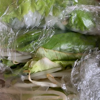Om Cooking - Old, premade, wilted, off smelling shrimp springrolls. - Thai Near Me - Wenatchee, Washington Om Cooking - Old, premade, wilted, off smelling shrimp springrolls. - Thai Near Me - Wenatchee, Washington