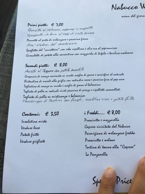 Menu photo 1 Caffè Nabucco Florence, FI