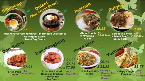 Menu photo 7 Sarang Louisville, KY
