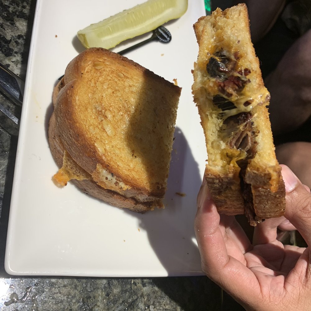 Topgolf - Brisket grilled cheese. - Golf Near Me - Chesterfield, Missouri Topgolf - Brisket grilled cheese. - Golf Near Me - Chesterfield, Missouri