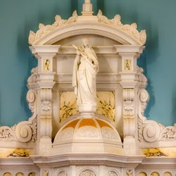 St Monica Catholic Community - Photograph taken by John Huan Vu of San Jose, Callifornia on Sept 19, 2022. Not for commercial or reproduction without explicit permission.