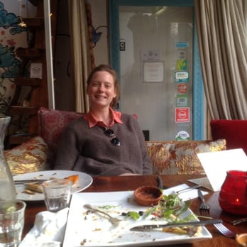Golden Temple - This happy, sitting on the pillows by the window. Best spot - Vegetarian Near Me - Amsterdam, New Hampshire