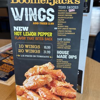 Boomer Jack's Grill - Wings! - American Near Me - Mansfield, Texas