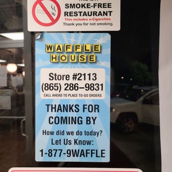 Waffle House - Diners Near Me - Pigeon Forge, Tennessee