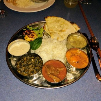 Rasoi - "Nirvana" Thali meat platter - Indian Near Me - Pawtucket, Rhode Island