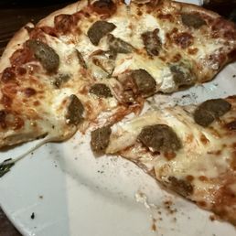 Meatball and Ricotta pizza