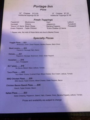 Menu photo 3 Portage Inn Elmore, OH Menu photo 3 Portage Inn Elmore, OH