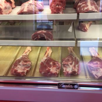Halal Meat - a display case of halal meat - Meat Shops Near Me - Brooklyn, New York