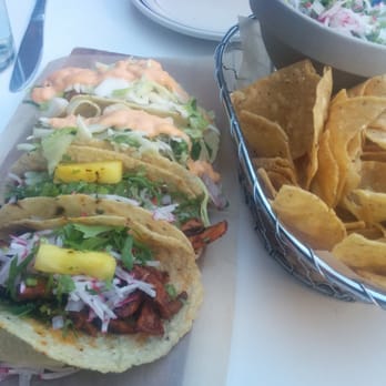 Rosie's - Pastor (pork) and fish tacos - and guacamole of course! - Mexican Near Me - New York, New York Rosie's - Pastor (pork) and fish tacos - and guacamole of course! - Mexican Near Me - New York, New York