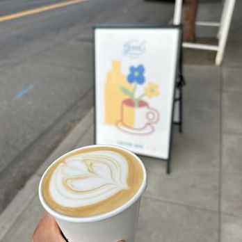 Good Coffee - Richmond - almond milk Latte - Coffee & Tea Near Me - Portland, Oregon Good Coffee - Richmond - almond milk Latte - Coffee & Tea Near Me - Portland, Oregon