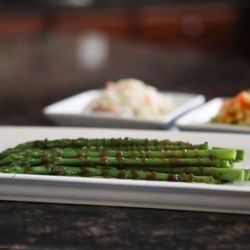 Ande Charles Slider Bistro - Balsamic grilled Asparagus