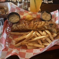 Martini's Lounge - Whiting fish and Fries