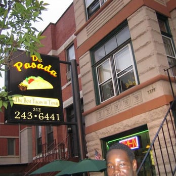 De Pasada - outside sign - Mexican Near Me - Chicago, Illinois De Pasada - outside sign - Mexican Near Me - Chicago, Illinois