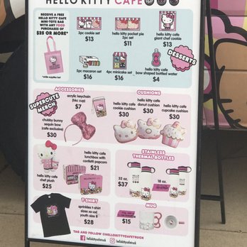 Hello Kitty Cafe - Menu - Food Trucks Near Me - Cincinnati, Ohio