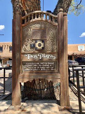 Taos Plaza by null