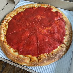 New Village Pizza and Grill - A slightly different take on boardwalk (aka upside down) pizza