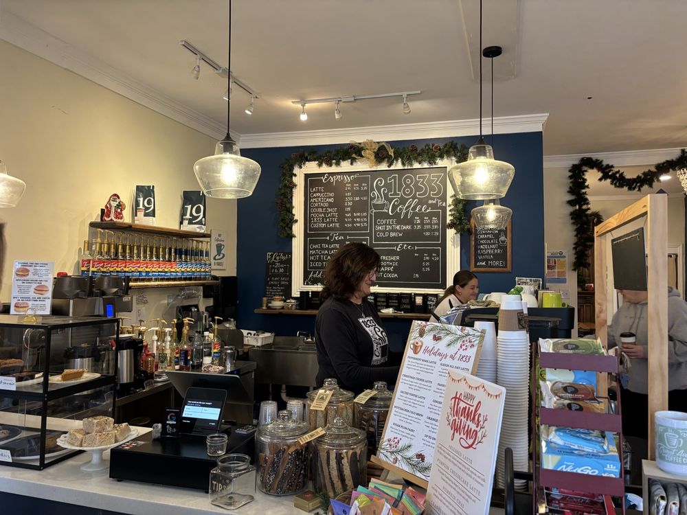 1833 Coffee and Tea Company Logo