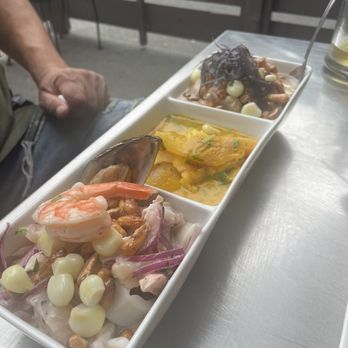 Incas Grill Peruvian Restaurant - Ceviche Trio - Peruvian Near Me - Concord, California