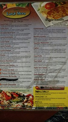 Menu photo 7 El Arado Mexican Grill Indianapolis, IN