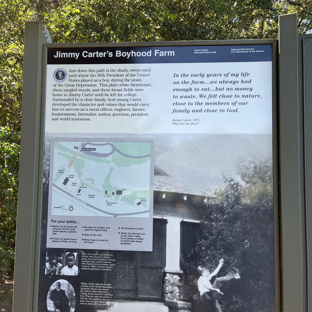Carter Hist Site Berry House - Trail Information board - Landmarks & Historical Buildings Near Me - Plains, Georgia Carter Hist Site Berry House - Trail Information board - Landmarks & Historical Buildings Near Me - Plains, Georgia