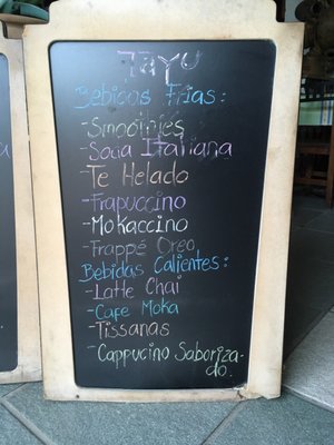 Menu photo 5 Tayu Oaxaca, OAX Menu photo 5 Tayu Oaxaca, OAX