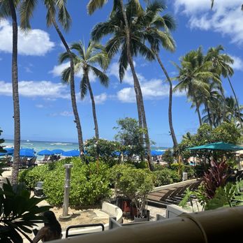 Duke's Waikiki - View form the patio - Hawaiian Near Me - Honolulu, Hawaii