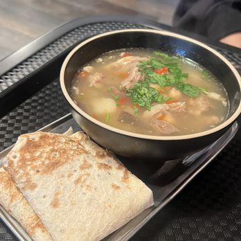 Lamajoun - lamb soup - Mediterranean Near Me - Richmond, British Columbia Lamajoun - lamb soup - Mediterranean Near Me - Richmond, British Columbia