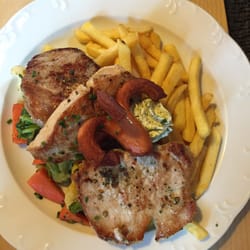 Gasthof Handl - Grillteller mit Pommes