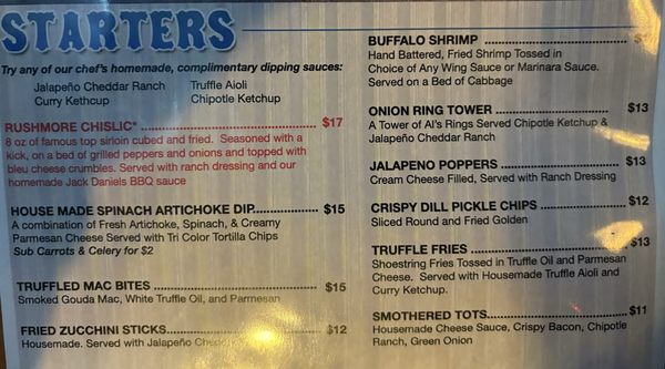 Menu photo 4 Al's Garage Las Vegas, NV Menu photo 4 Al's Garage Las Vegas, NV