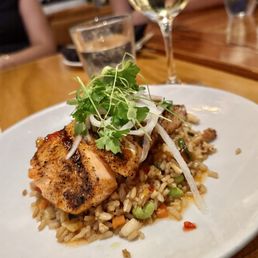 Grilled Sweet & Spicy King Salmon Grilled Sweet & Spicy King Salmon