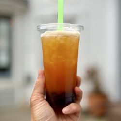 Dolce Italian Cafe - Mango Bubble Tea