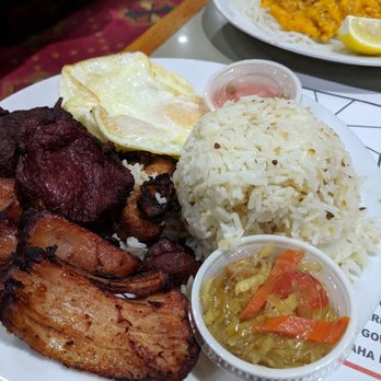Cafe Colma - Tapsilog and Chickensilog, with Pancik Palabok in the background - Filipino Near Me - Colma, California