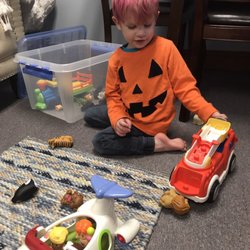 Blue Jellyfish Speech & Language - Child receiving therapy