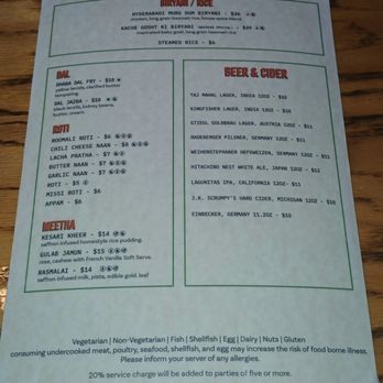 Jazba - Menu - Indian Near Me - New York, New York Jazba - Menu - Indian Near Me - New York, New York