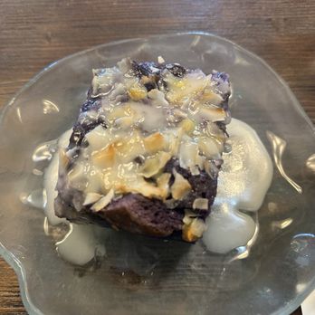 CRAFTkitchen - Ube bread pudding - New American Near Me - Henderson, Nevada CRAFTkitchen - Ube bread pudding - New American Near Me - Henderson, Nevada