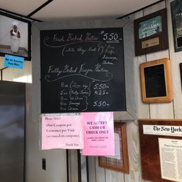 a menu on a chalkboard a menu on a chalkboard