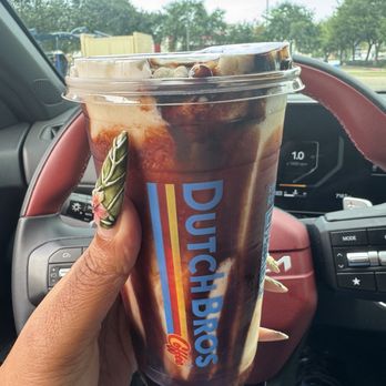 Dutch Bros Coffee - Cosmic cookie dough shake - Juice Bars & Smoothies Near Me - Houston, Texas Dutch Bros Coffee - Cosmic cookie dough shake - Juice Bars & Smoothies Near Me - Houston, Texas