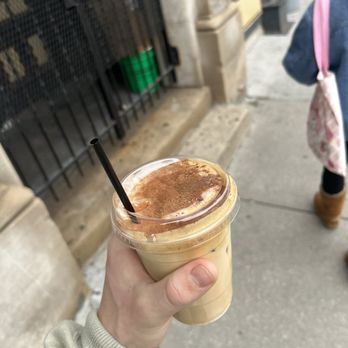 Elevate Coffee - Boystown - Iced Tiramisu Latte - Coffee & Tea Near Me - Chicago, Illinois