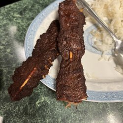 Canton City - The beef skewers are like jerky. Extremely dry and rough