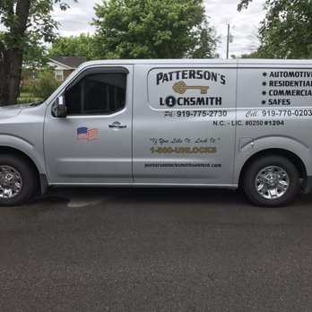 Patterson Locksmith - Keys & Locksmiths Near Me - Sanford, North Carolina Patterson Locksmith - Keys & Locksmiths Near Me - Sanford, North Carolina