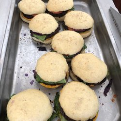 Yummy’s Vegan Take Out - Vegan Burgers with black bean patties