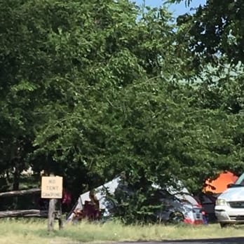Turner Falls Park - So much Police presence but zero enforcement. This is at the top of the hill looking at the dedicated RV only spots... - Parks Near Me - Davis, Oklahoma